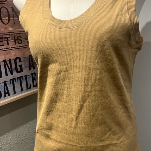 Nostalgia Yellow Tank Top with Modern Appeal - Picture 2 of 13